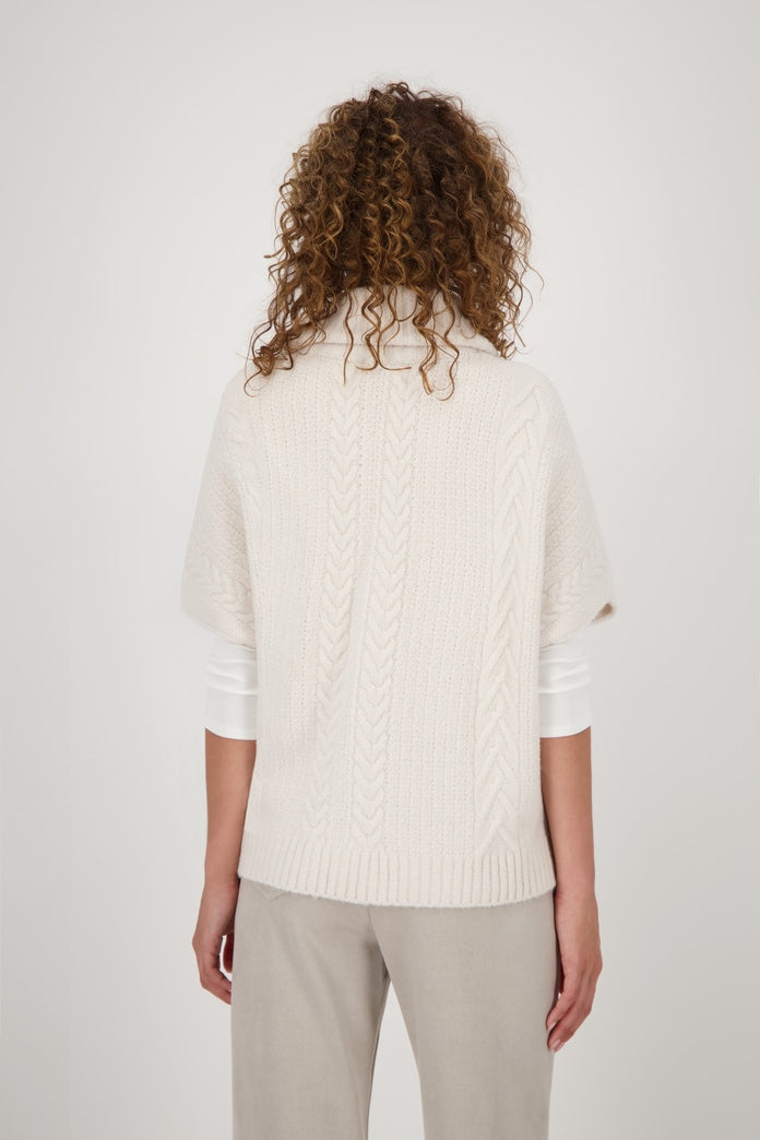Monari - Off White Zip Jacket