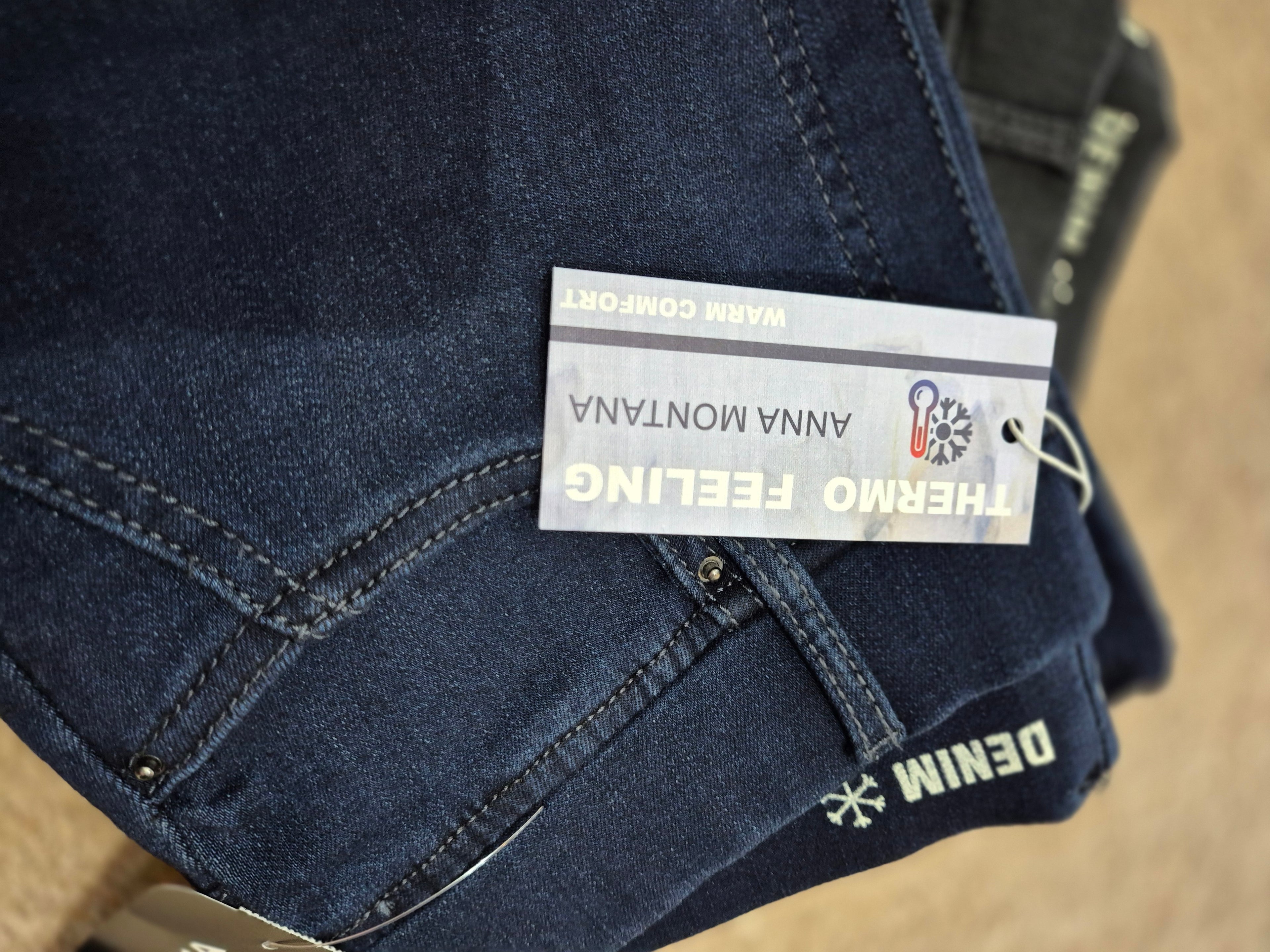 Anna Montana - Angelika Thermo Denim Trouser