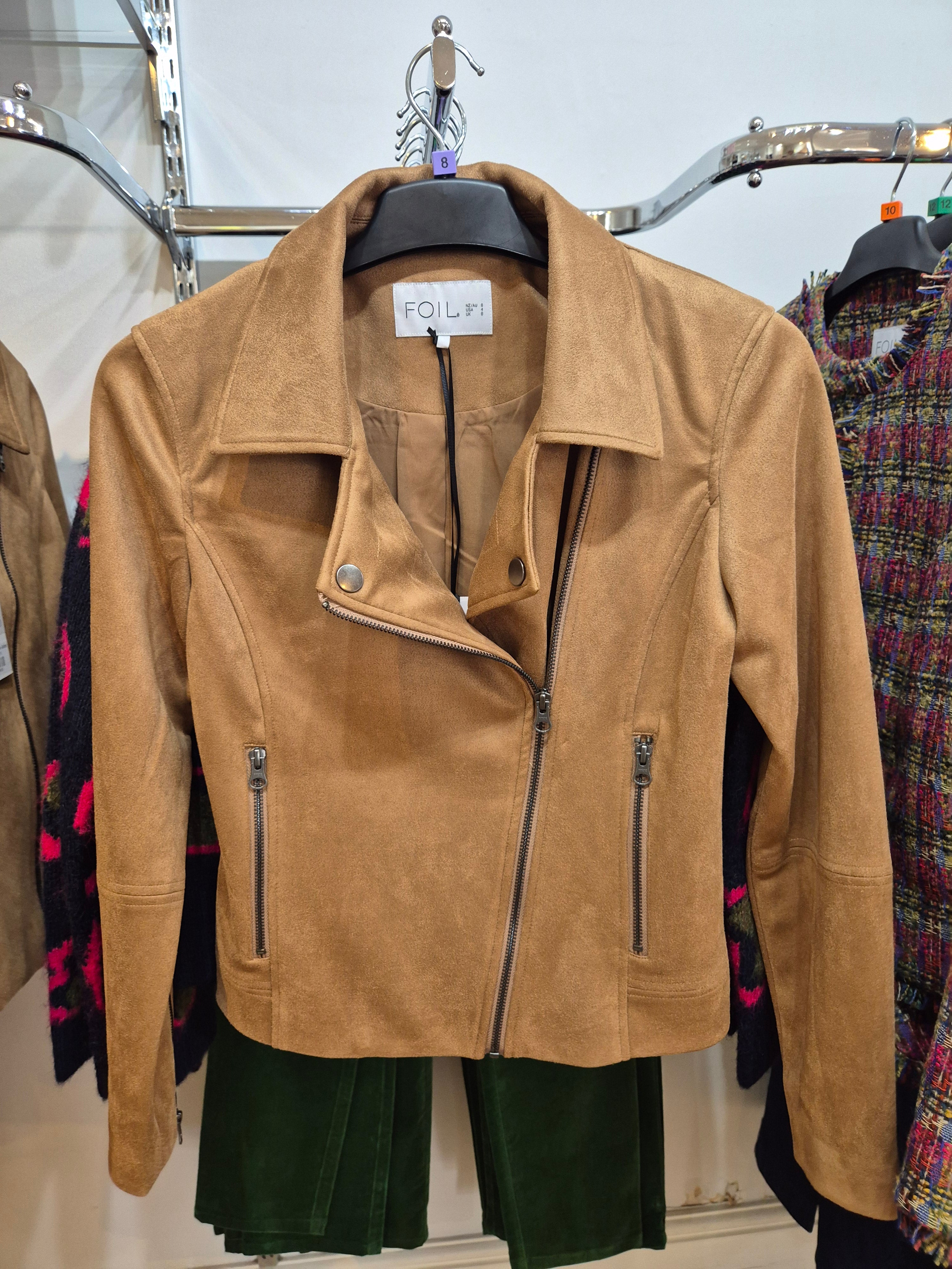 Foil - Faux Suede Jacket