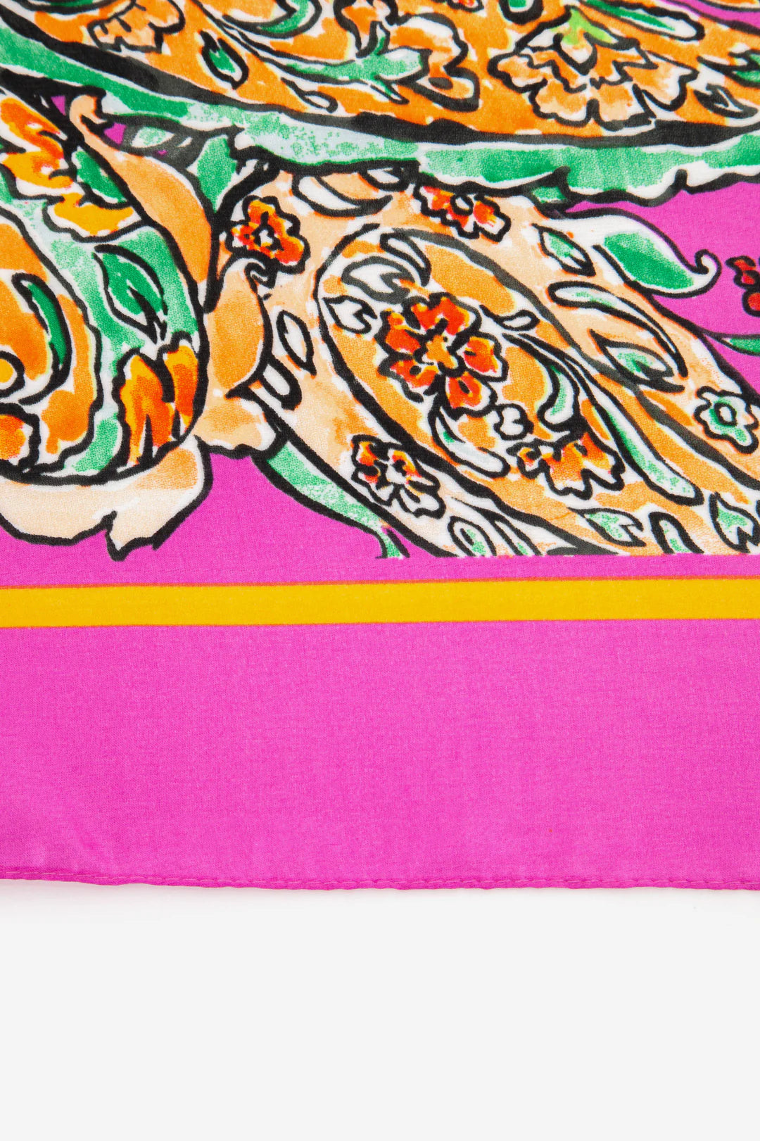 MSH - Silky paisley scarf