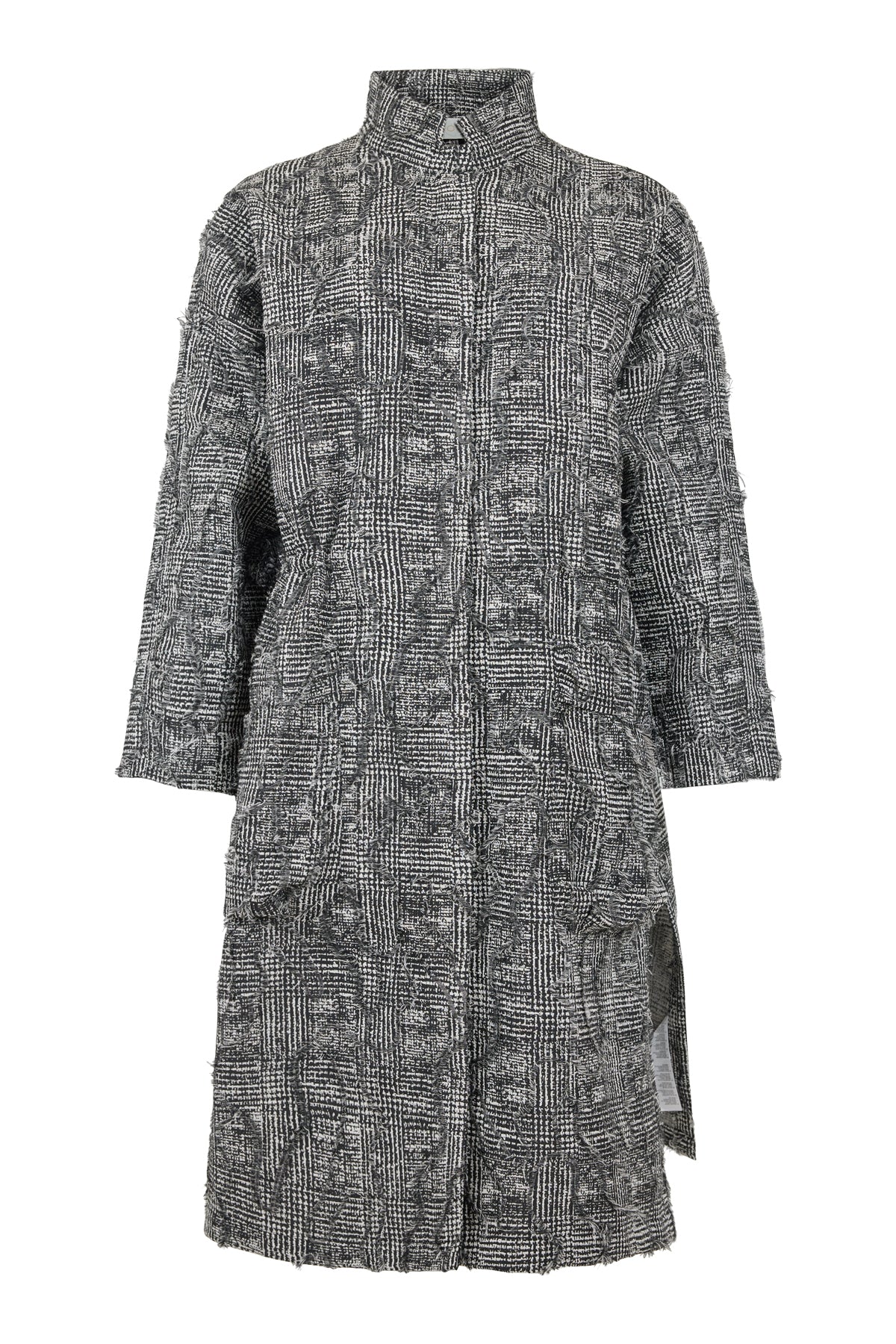 Noen - Grey Long Line Jacket