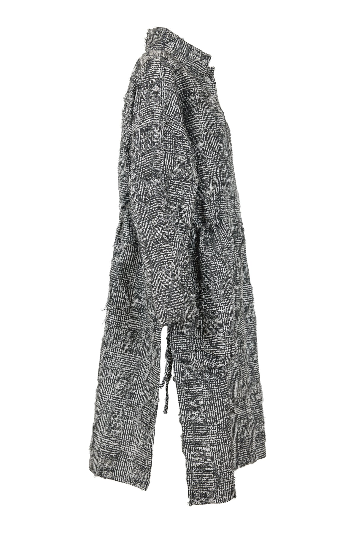 Noen - Grey Long Line Jacket