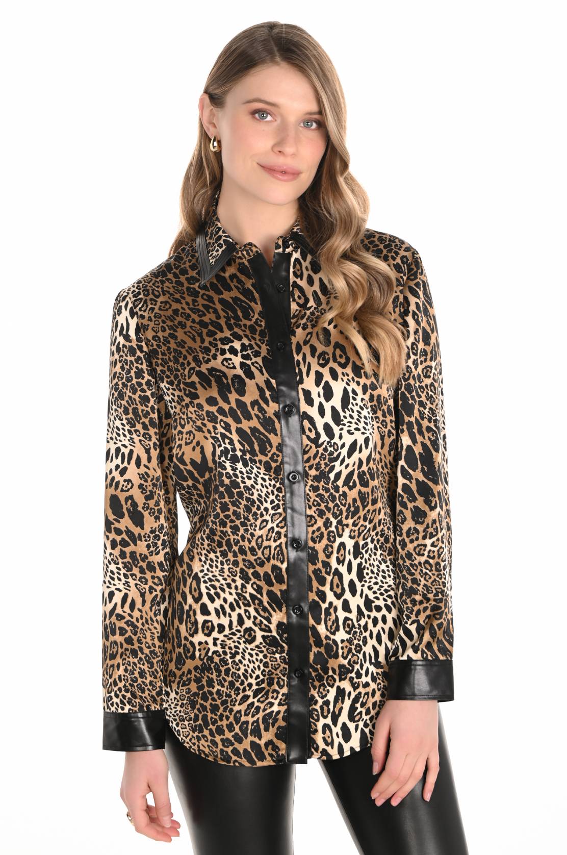 Frank Lyman - Leopard Print Shirt