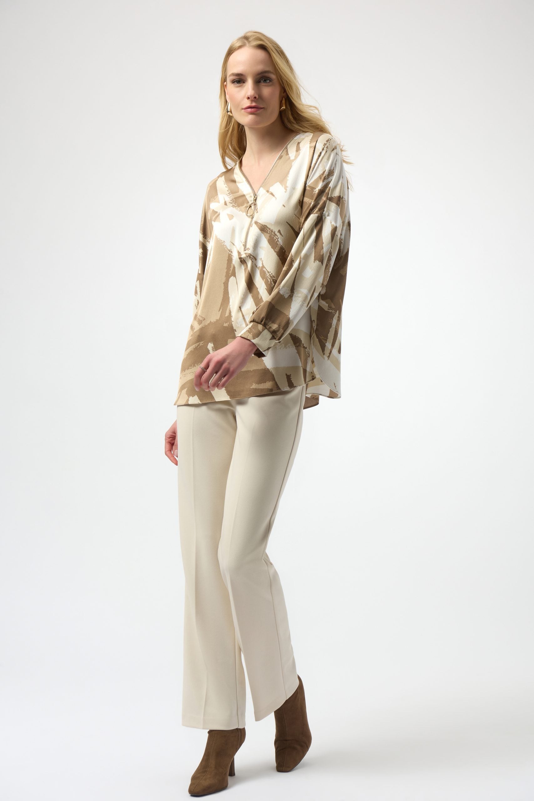 Joseph Ribkoff - Off-White / Beige Tunic