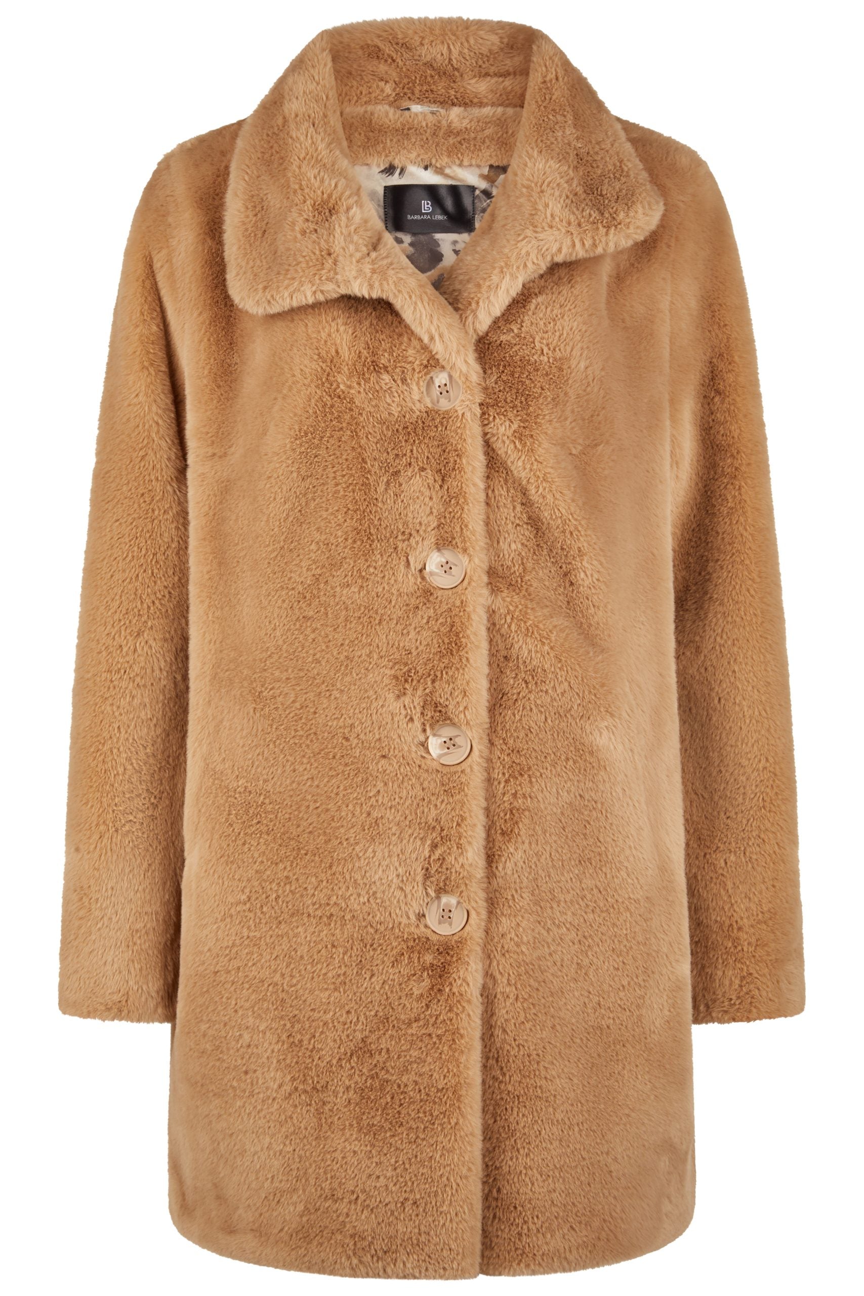 Barbara Lebek - Camel Faux Fur Jacket