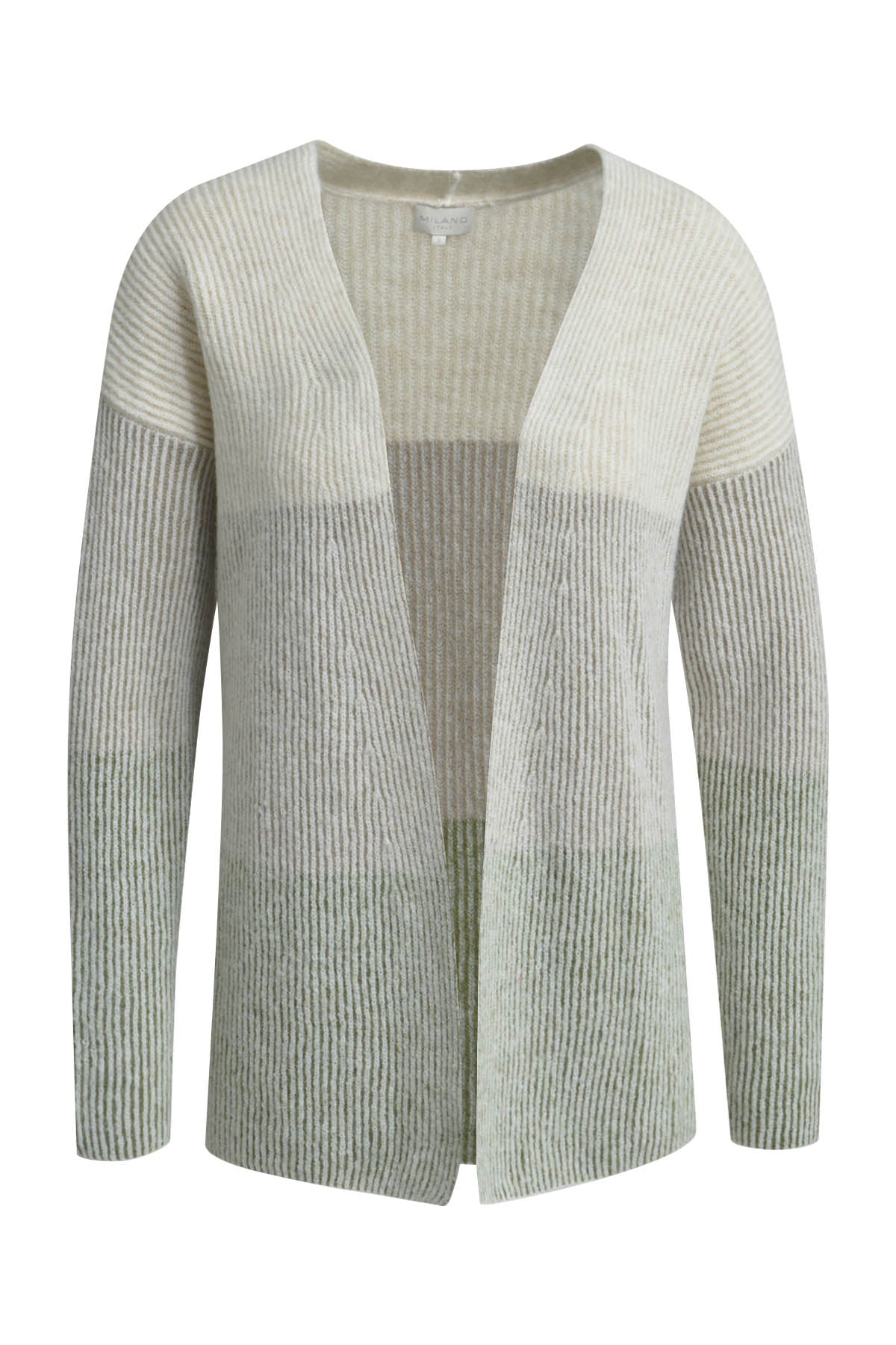 Milano - Sage/Mink Open Cardigan