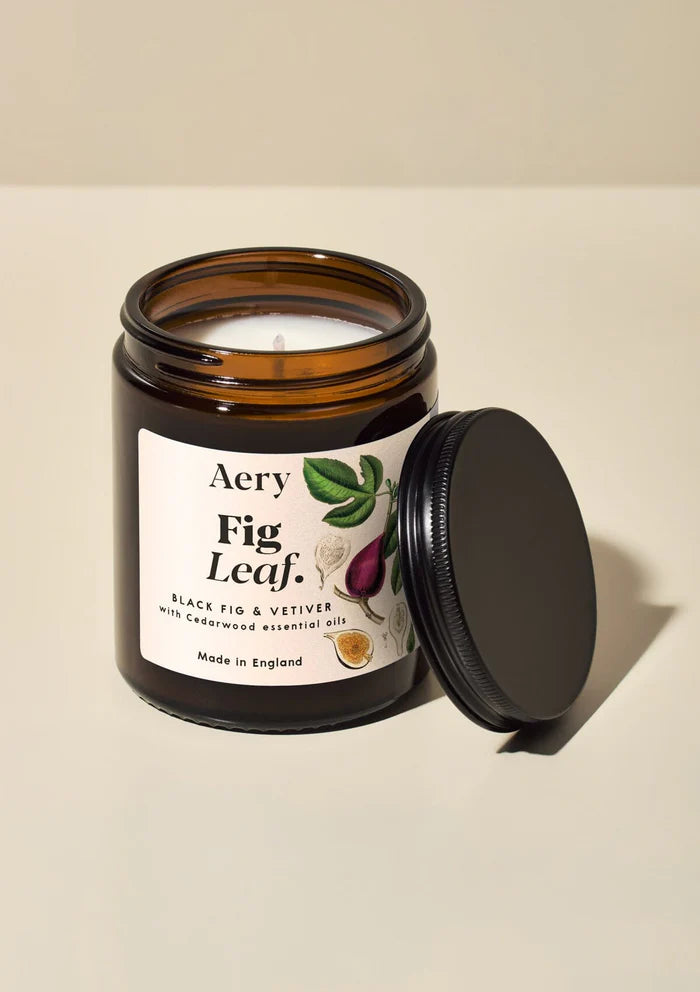 Aery - Fig Leaf Scented Jar Candle