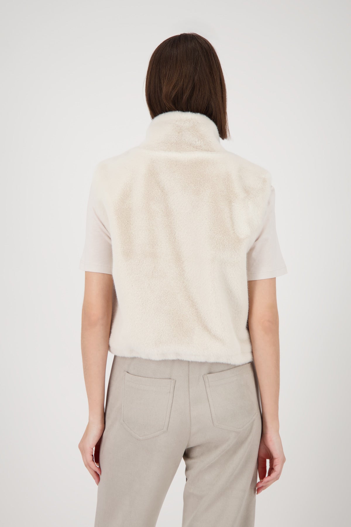 Monari - Faux Fur Waistcoat