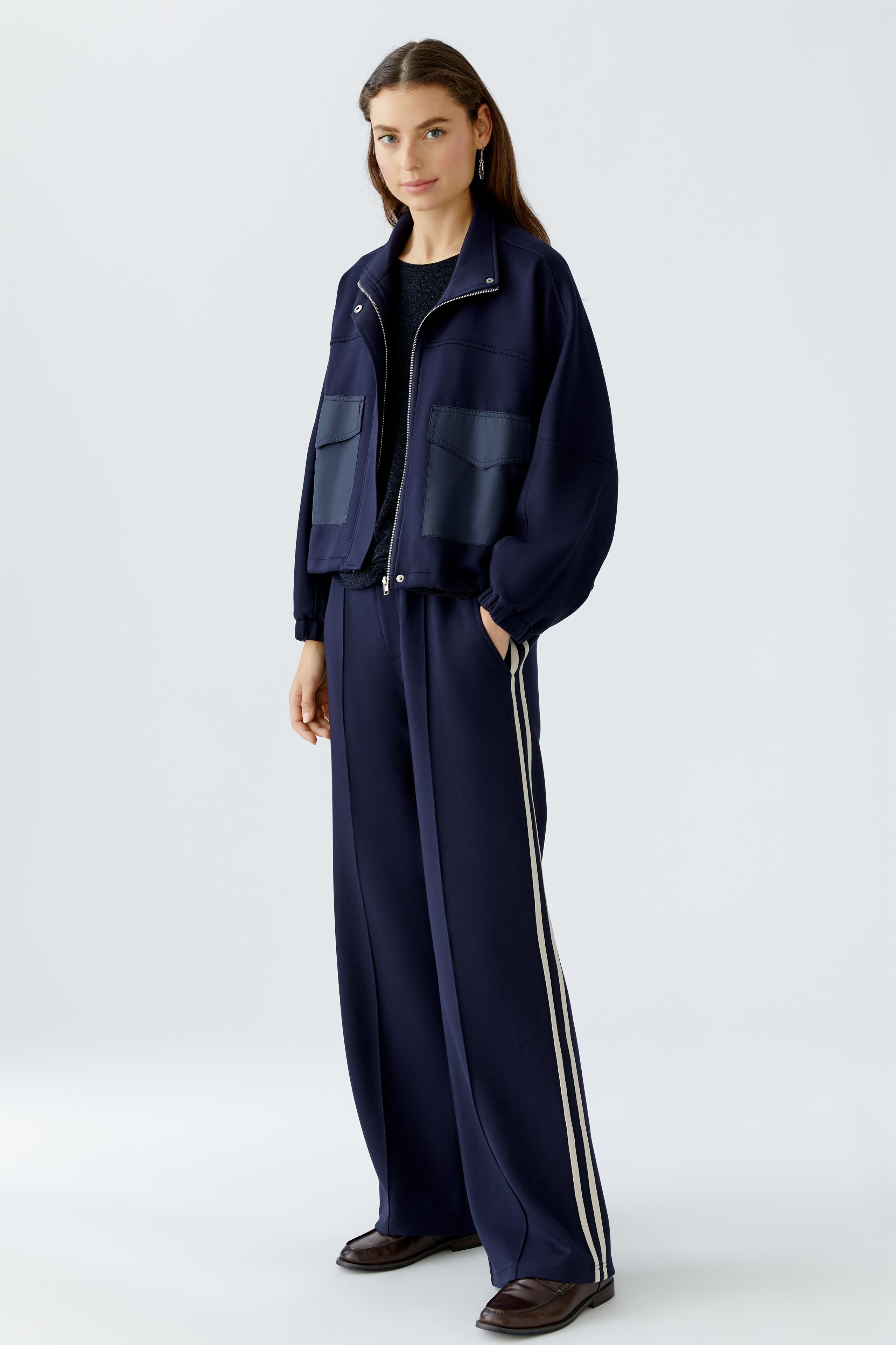 Oui - Side Stripe Trouser