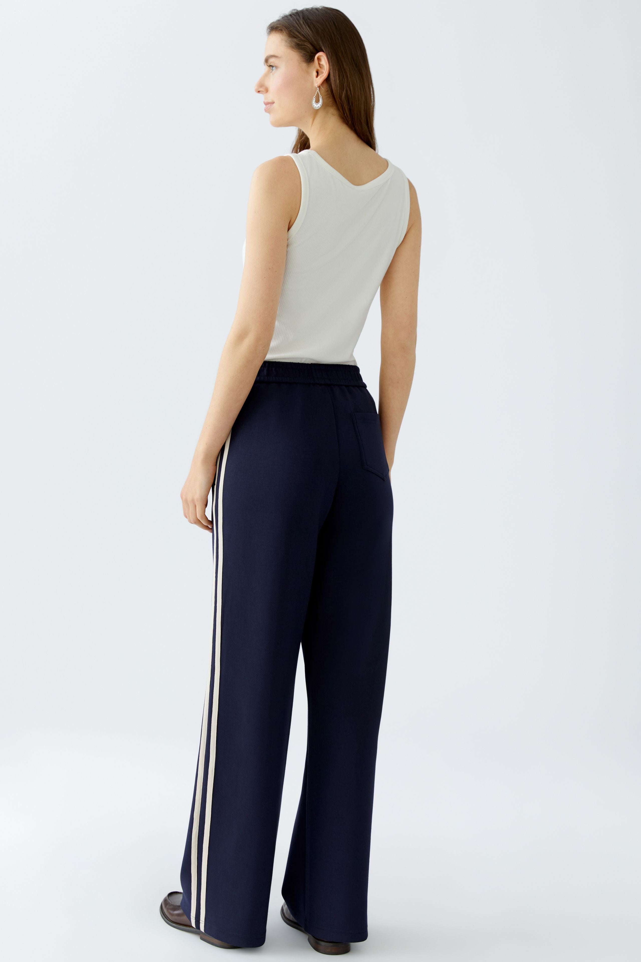 Oui - Side Stripe Trouser