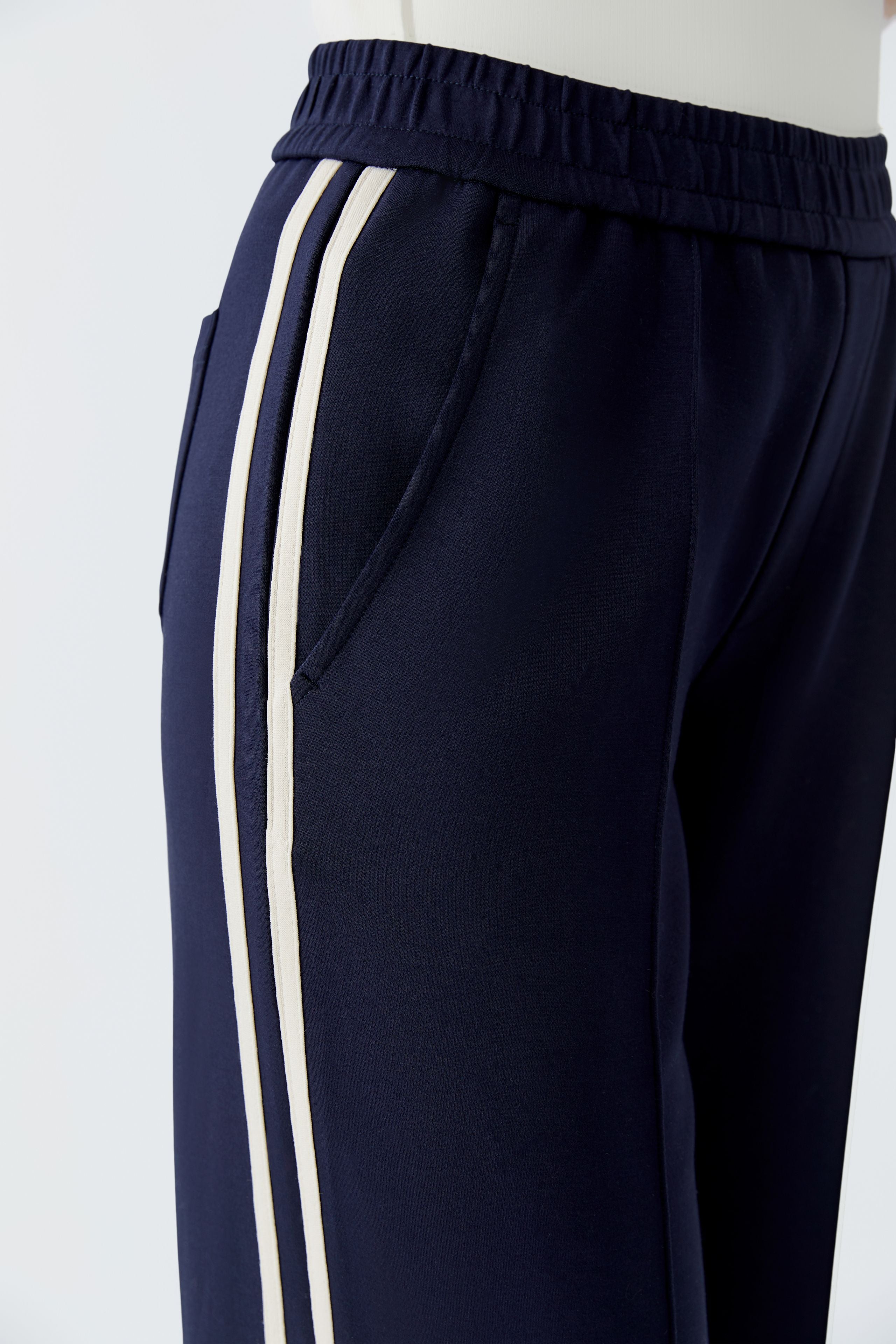 Oui - Side Stripe Trouser