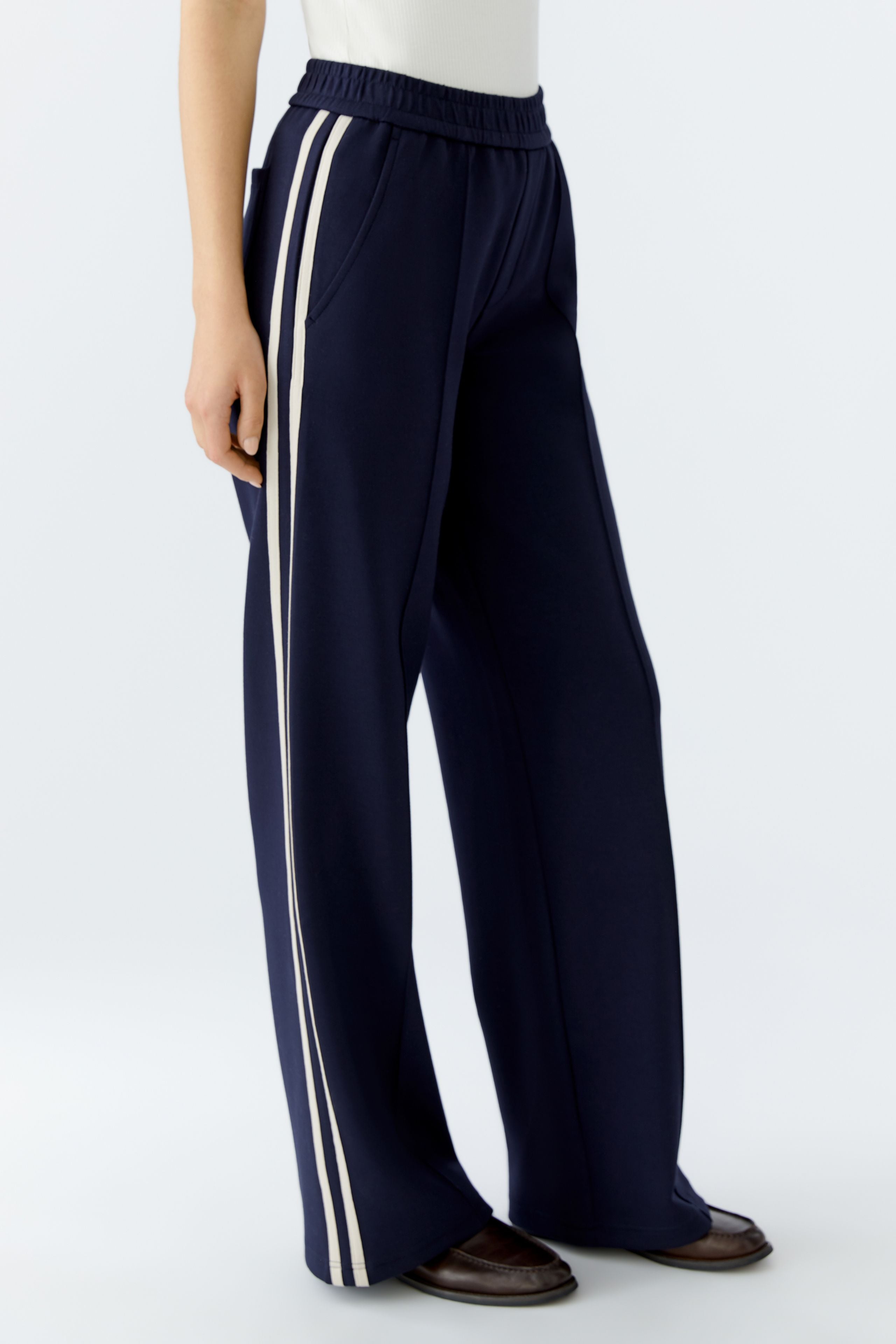 Oui - Side Stripe Trouser