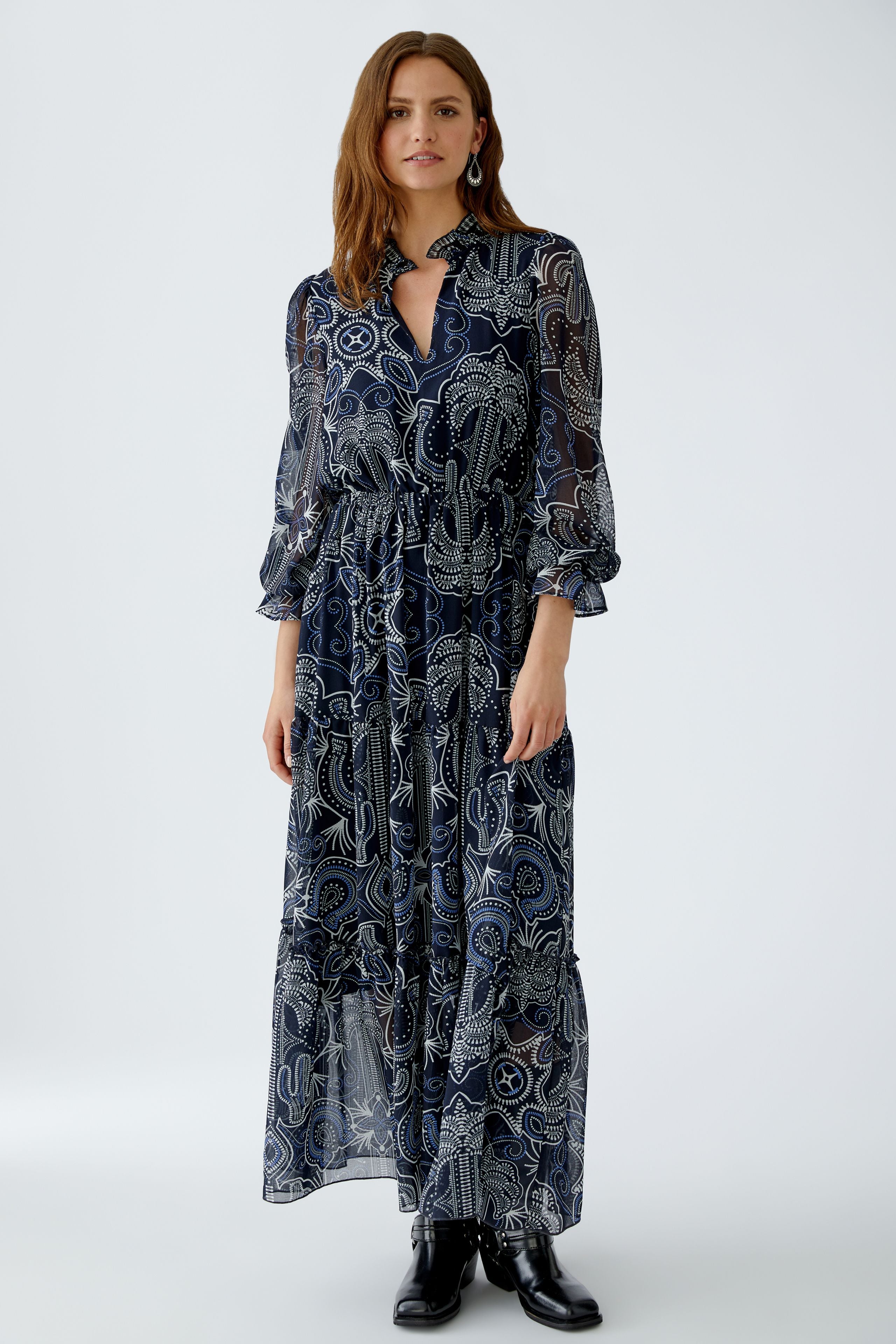 Oui - Printed Maxi Dress