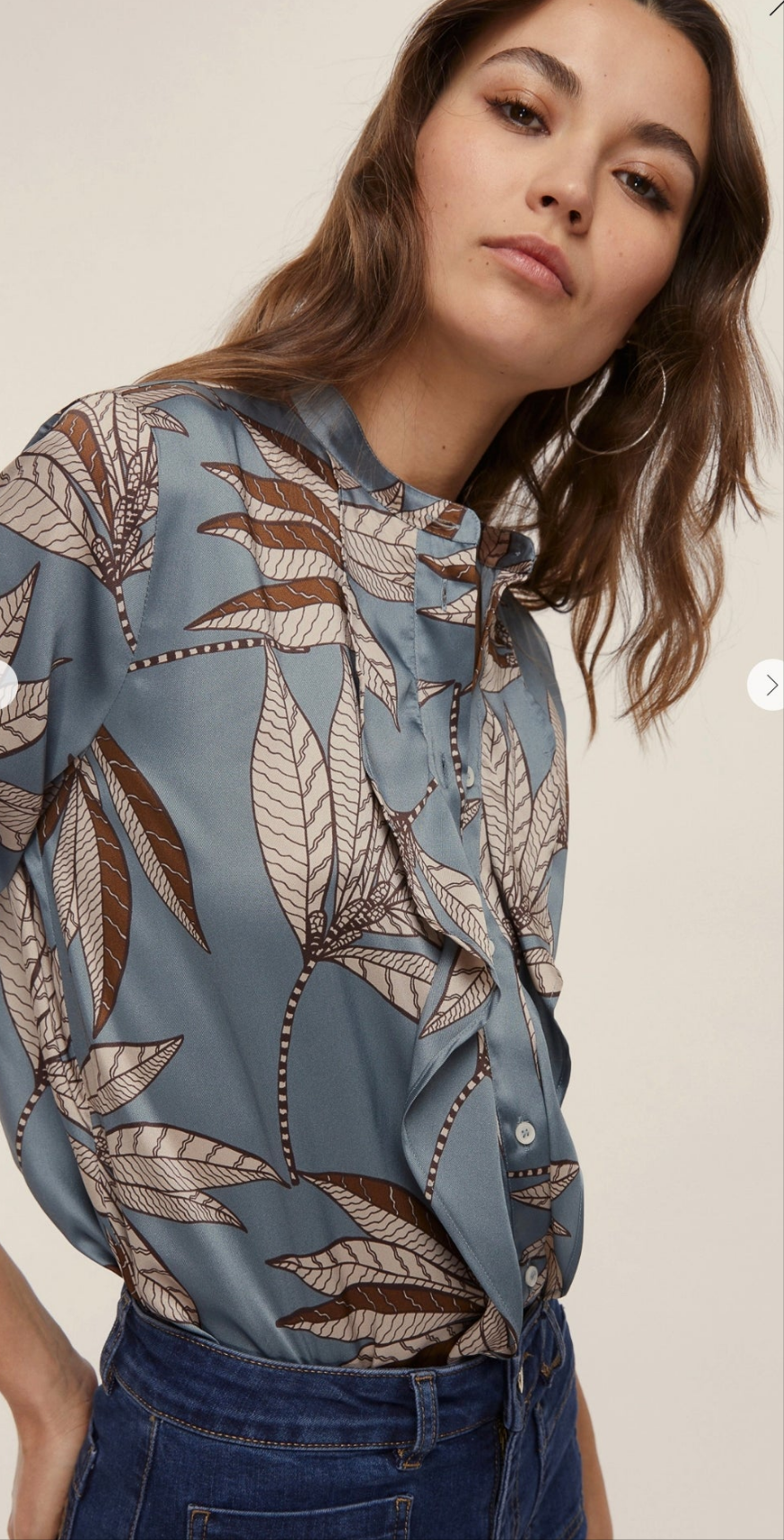 Emme - Printed Fern Blouse