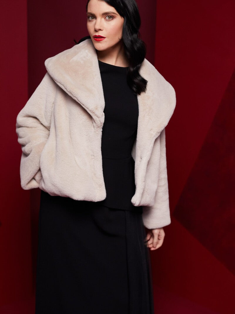Kate Cooper  - Fur Crop Jacket