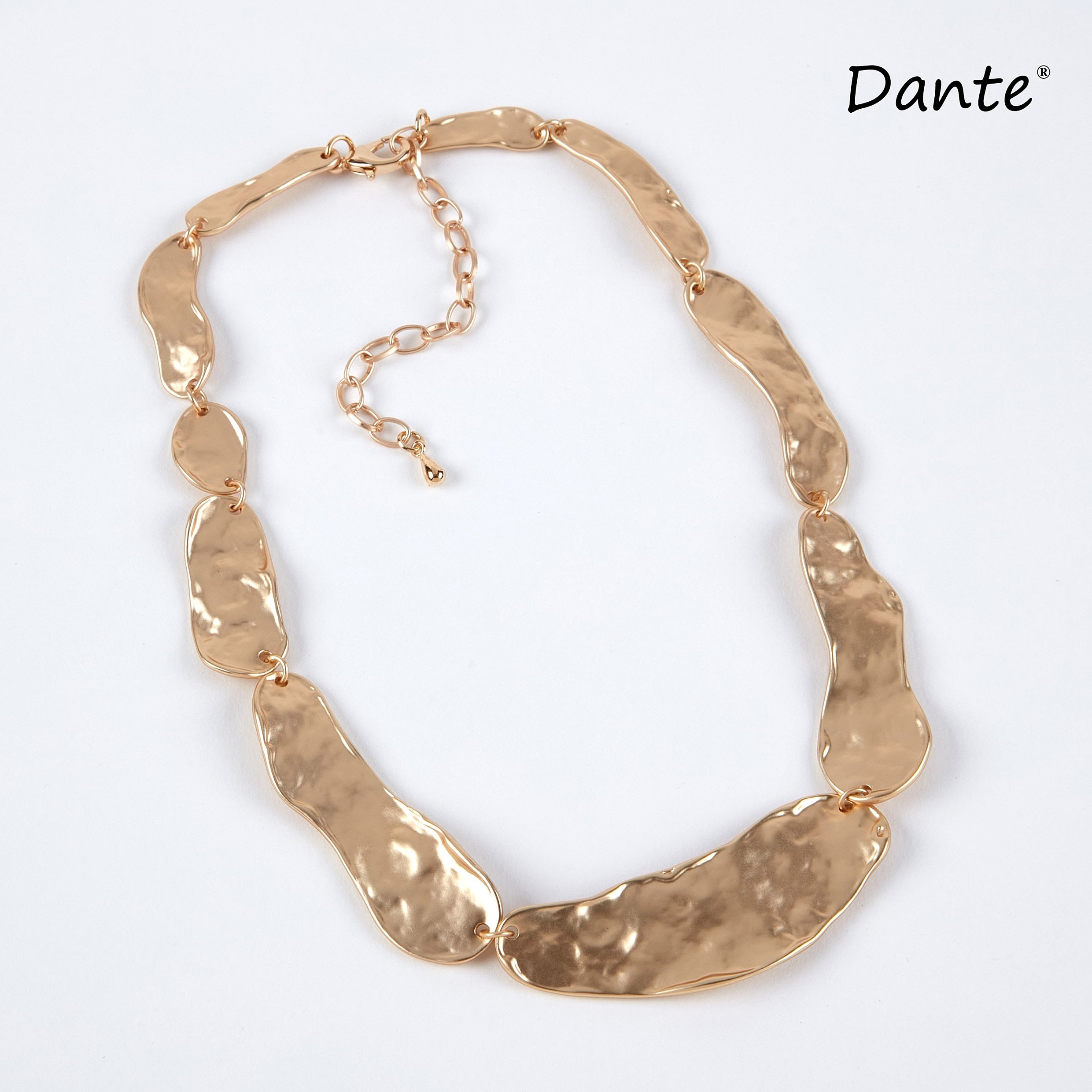 Dante - Hammered Disk Necklace