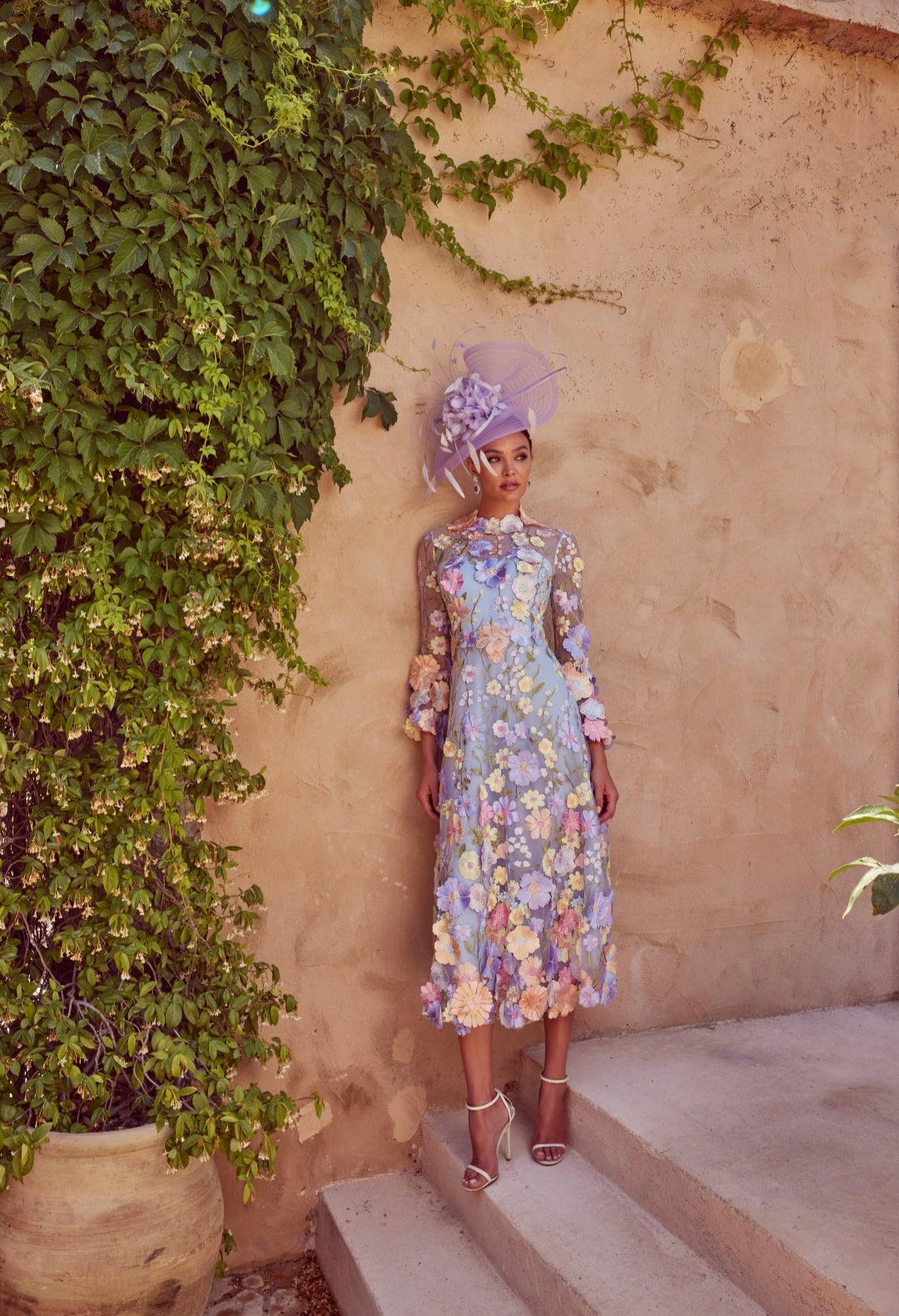 Veni Infantino - Flower 3D Applique Dress