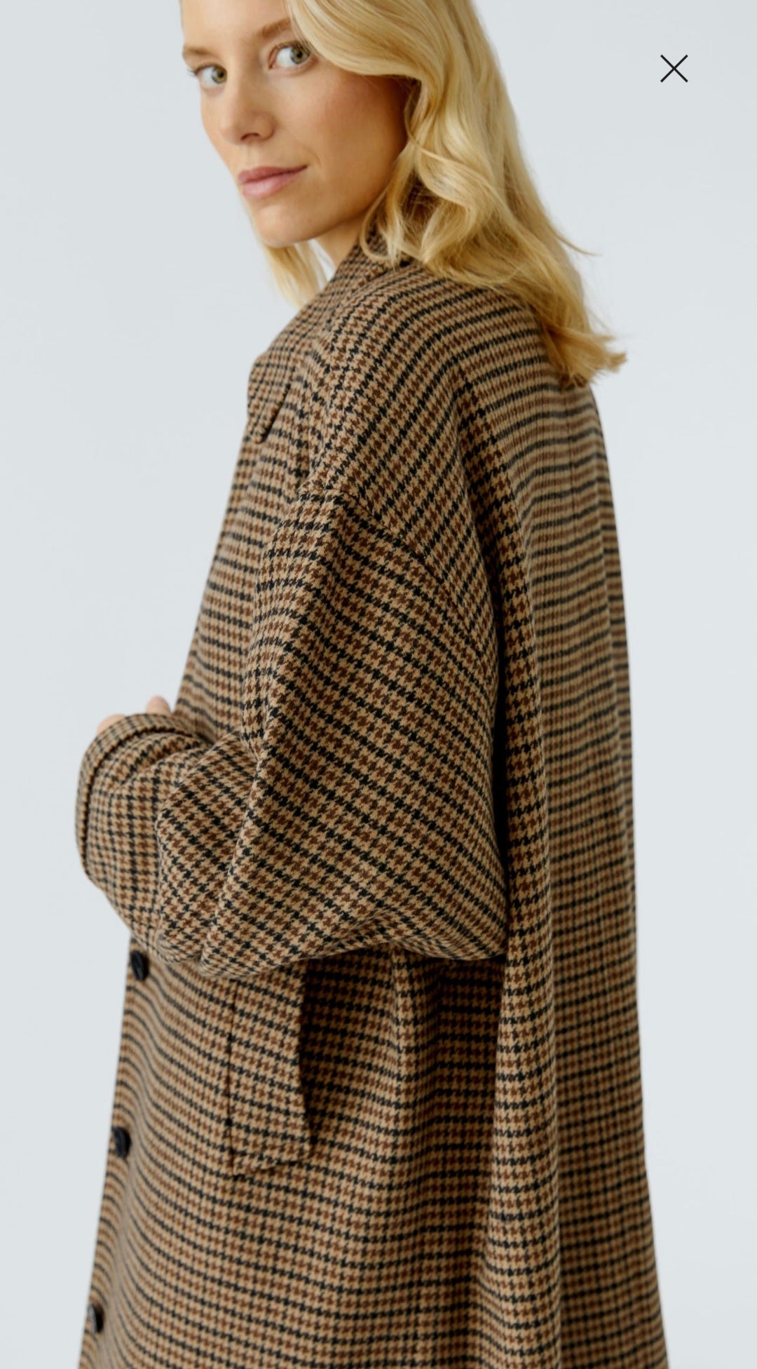 Oui - Tweed Coat