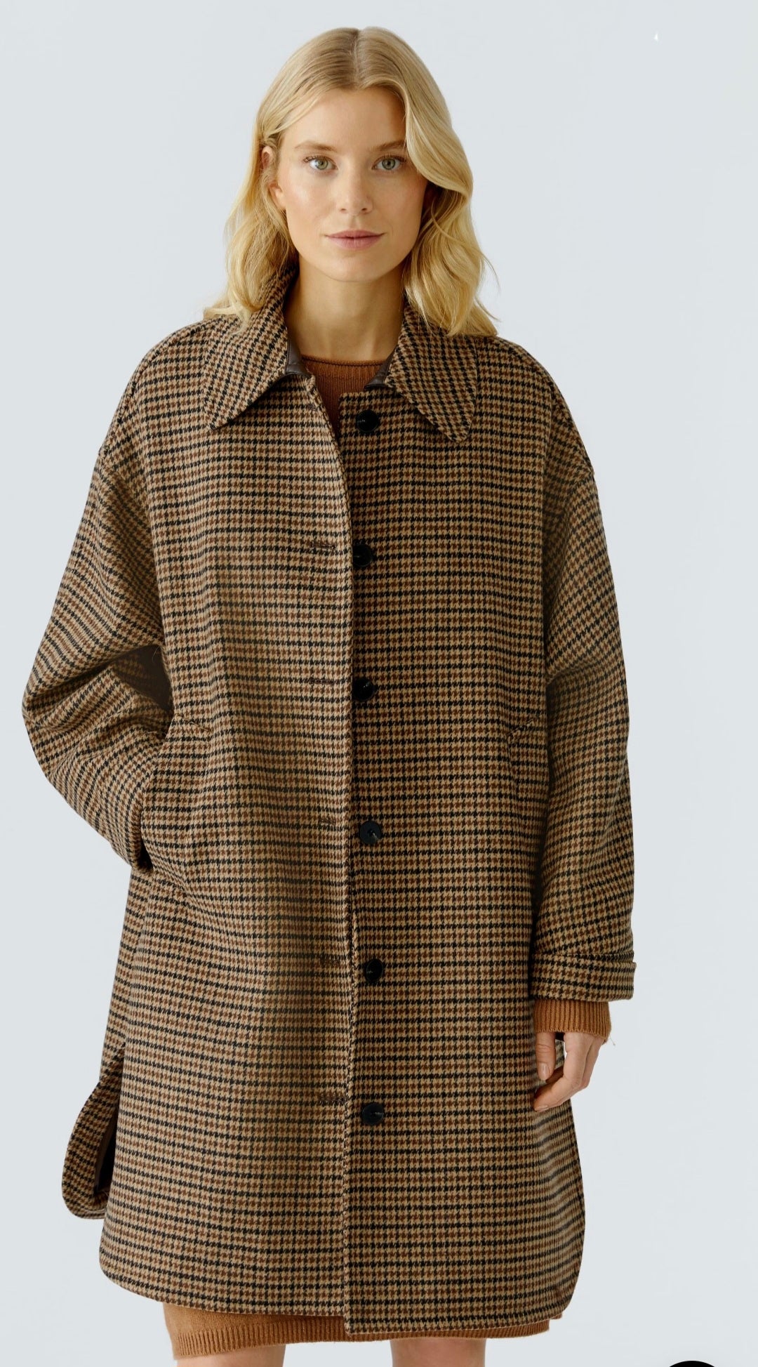 Oui - Tweed Coat