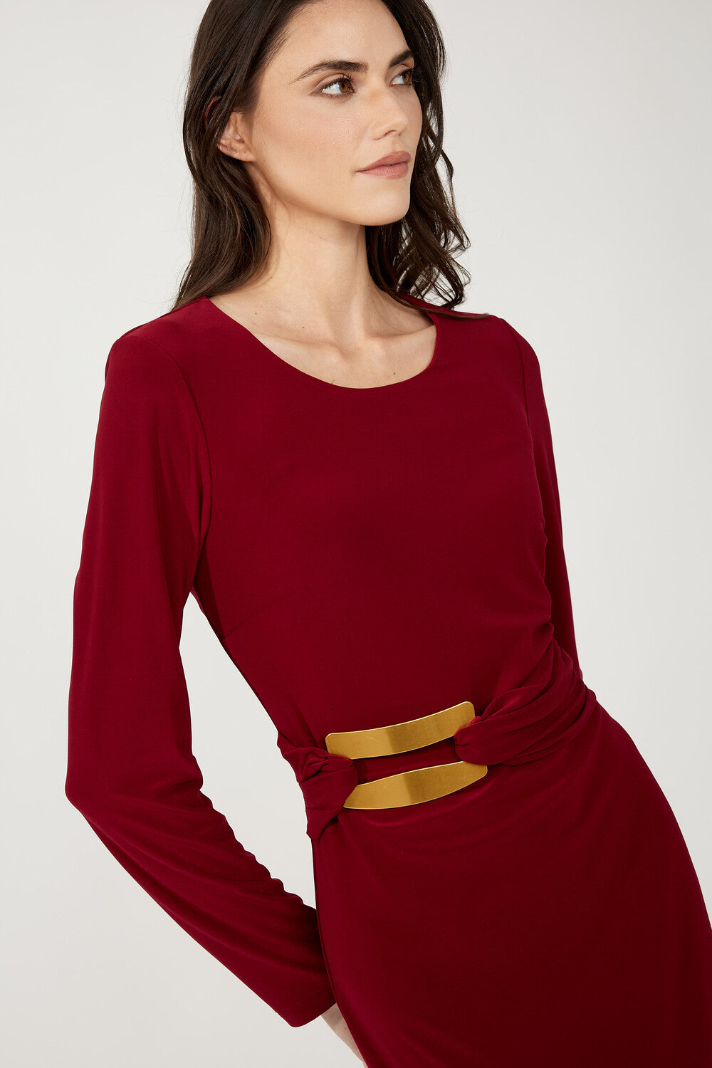 Frank Lyman - Burgundy Dress