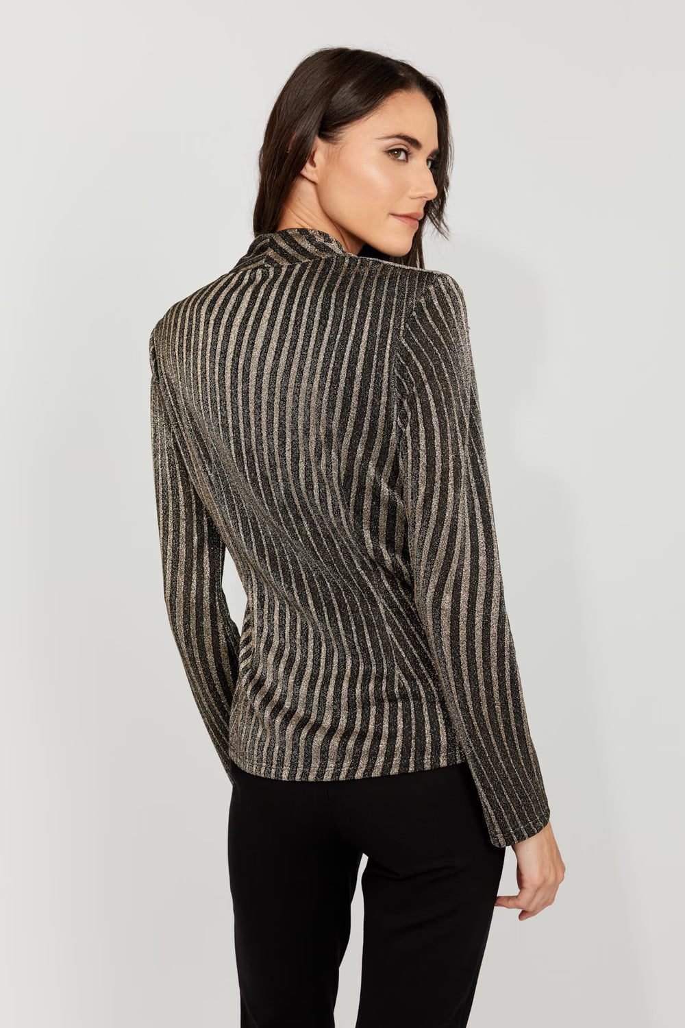 Frank Lyman - Stripe Lurex Top