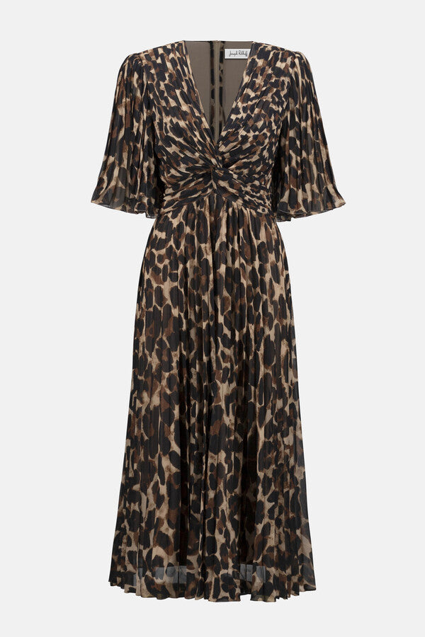 Joseph Ribkoff - Animal Chiffon Dress