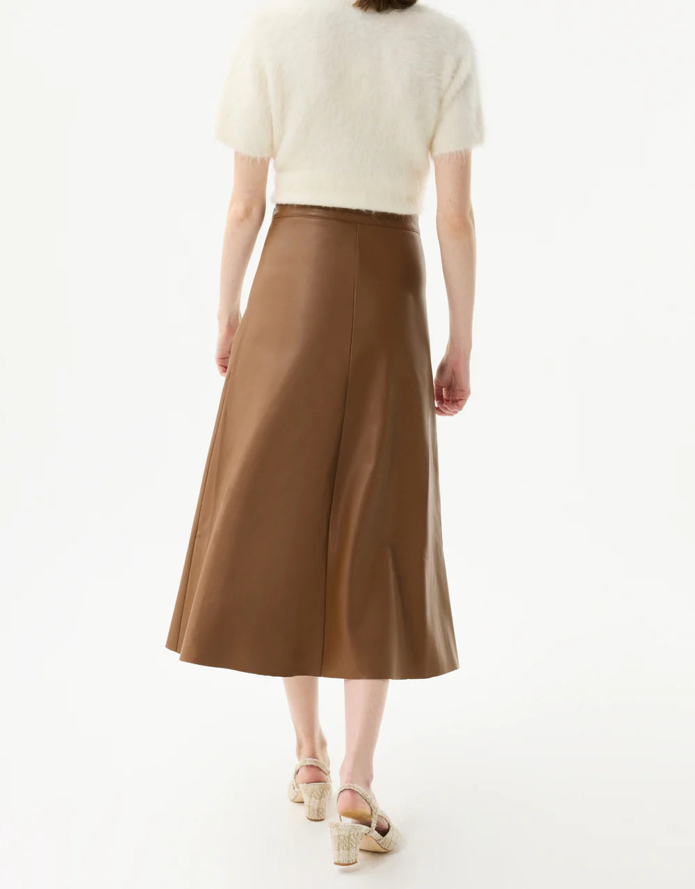 Leo & Ugo - Faux Leather Skirt