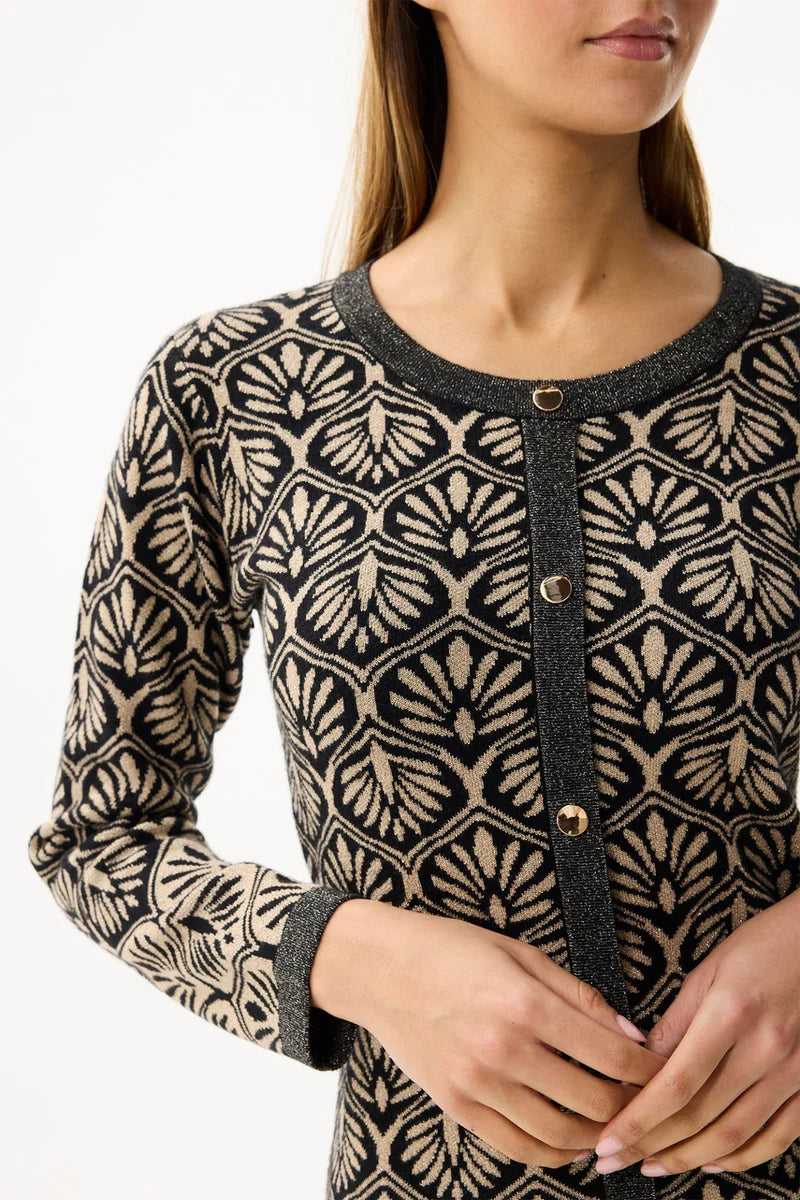 Leo & Ugo - Black & Gold Dress