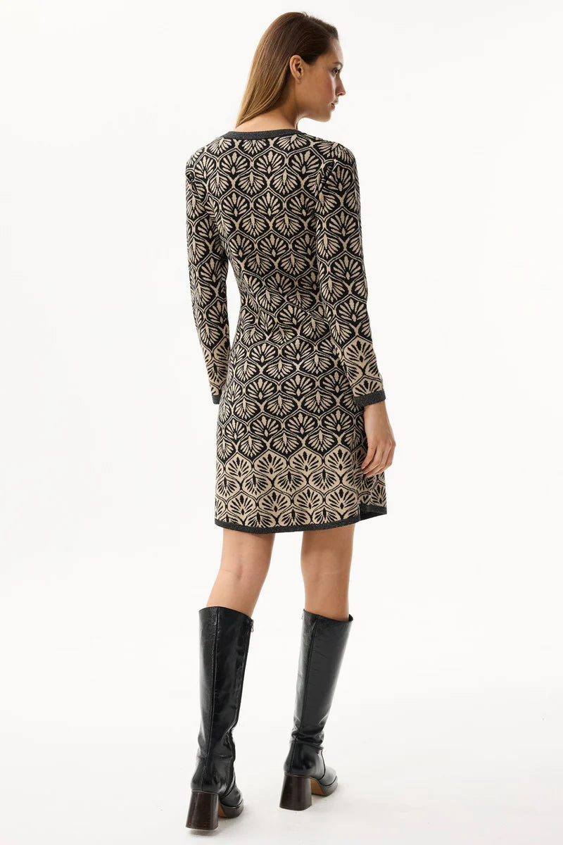 Leo & Ugo - Black & Gold Dress