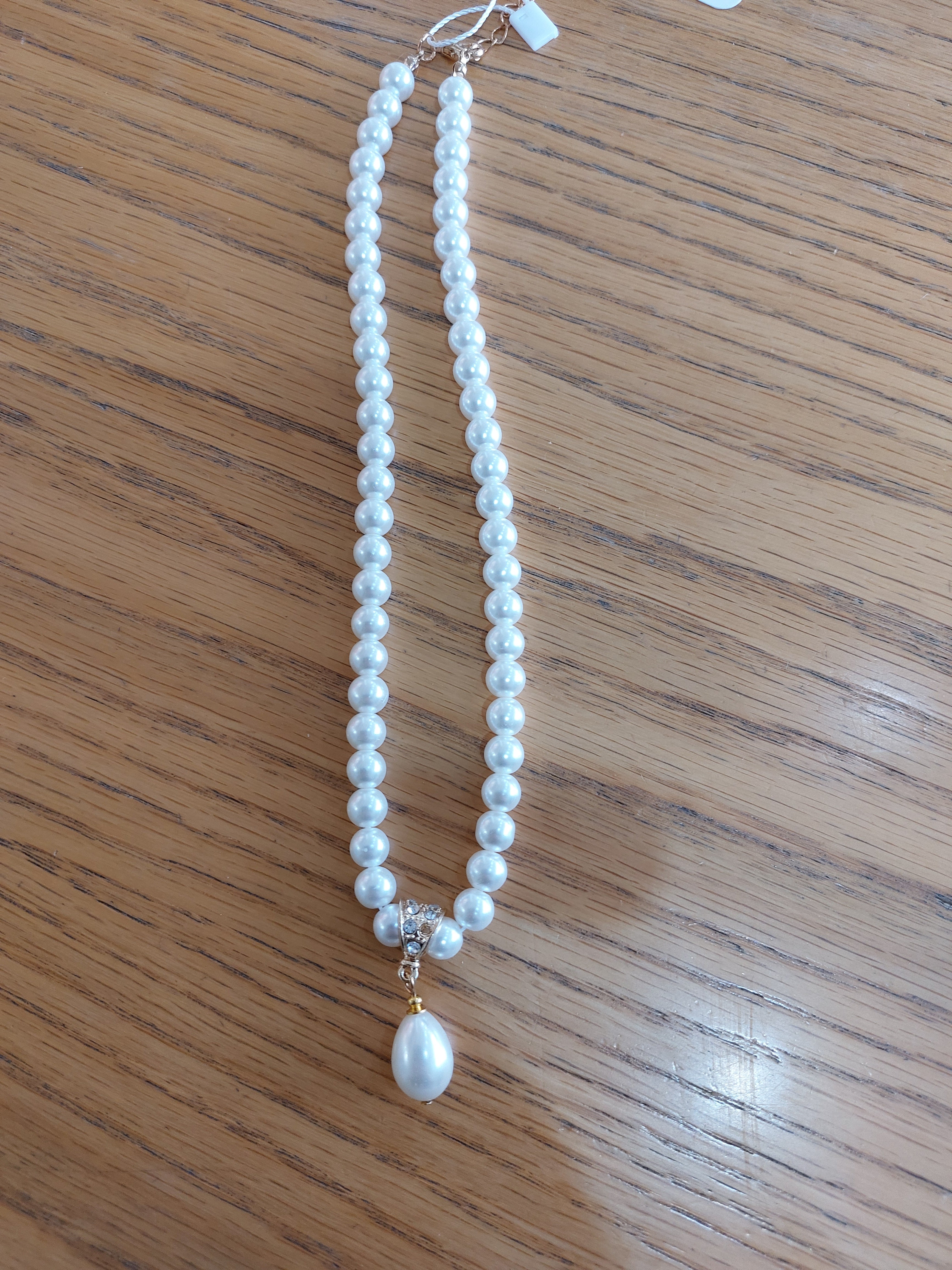 Nouvelle - Pearl Drop necklace