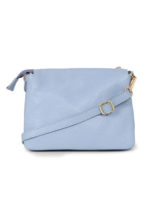 MSH - Triple Section Leather Bag
