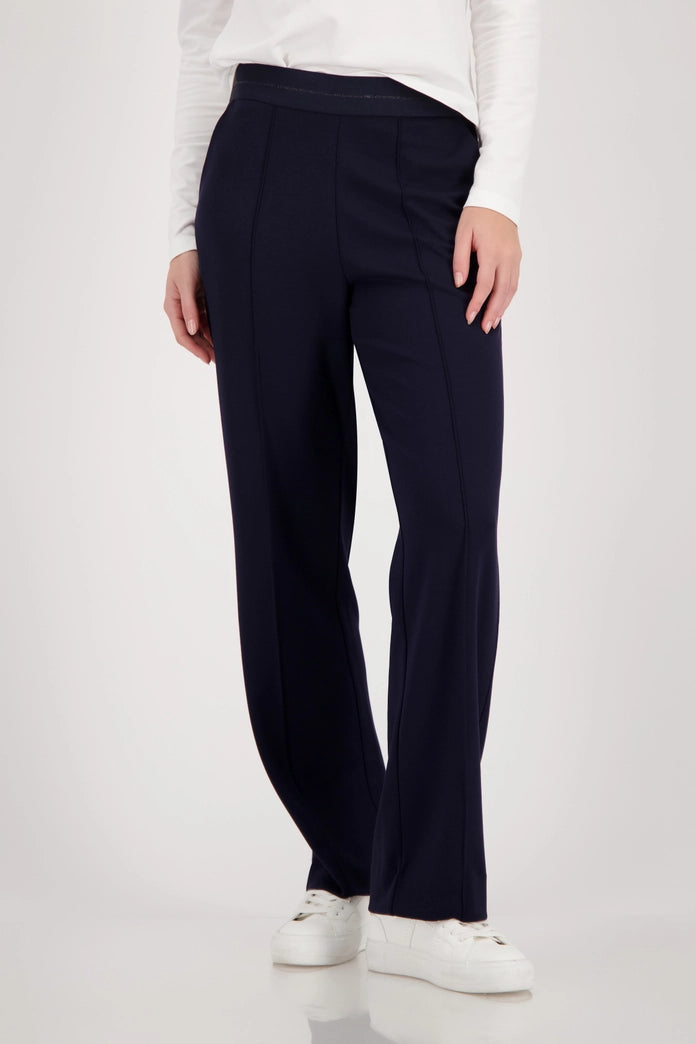 Monari 410347 Basic Pull On Navy Trouser