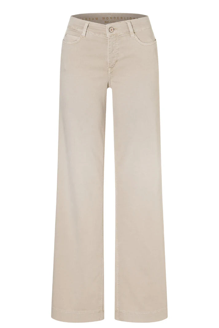 Mac 5441 DREAM Wide Leg Smoothly Beige Jean