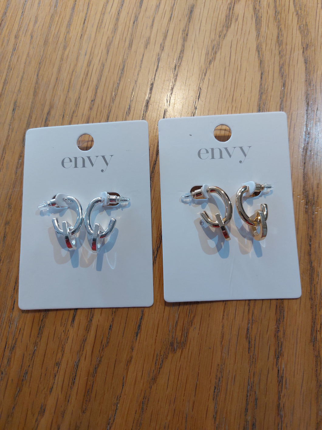 Envy - Stirrup hoop earrings