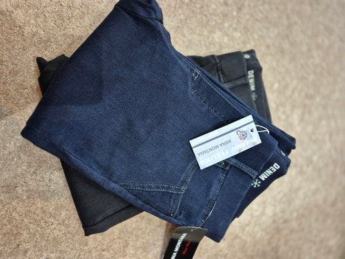 Anna Montana - Angelika Thermo Denim Trouser