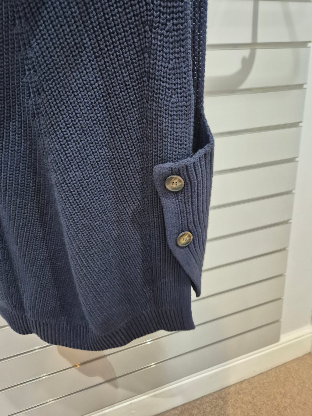 Foil - Knitted Button Vest