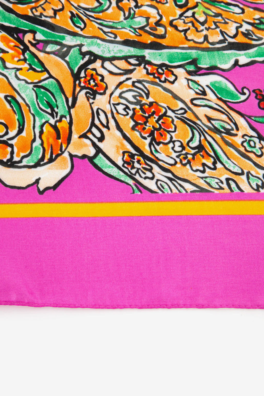 MSH - Silky paisley scarf