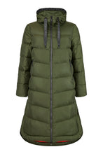 Load image into Gallery viewer, Frandsen - Long Khaki Padded Jacket
