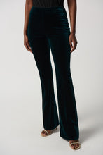 Load image into Gallery viewer, Joseph Ribkoff - Velvet Flared Pull-On Pants
