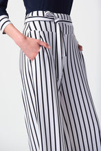 Load image into Gallery viewer, Joseph Ribkoff - Striped Wide-Leg Trousers
