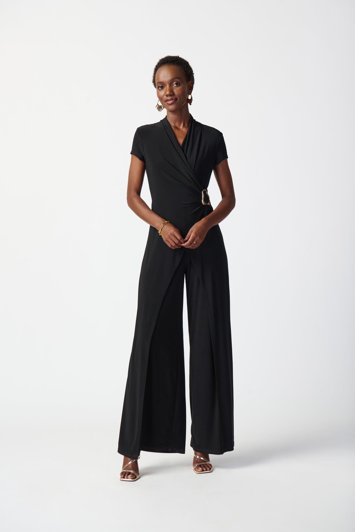 Joseph ribkoff sales jumpsuit black