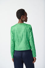 Load image into Gallery viewer, Joseph Ribkoff - Faux green jacket
