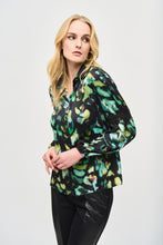 Load image into Gallery viewer, Joseph Ribkoff - Printed Green Shirt
