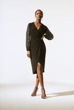 Load image into Gallery viewer, Joseph Ribkoff -  Black diamante Dress
