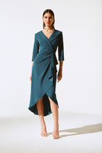 Load image into Gallery viewer, Joseph Ribkoff - Teal Fitted Dress
