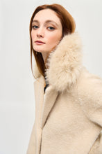 Load image into Gallery viewer, Joseph Ribkoff - Faux Fur Trim Jacket
