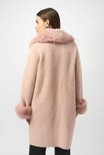 Load image into Gallery viewer, Joseph Ribkoff - Faux Fur Trim Coat
