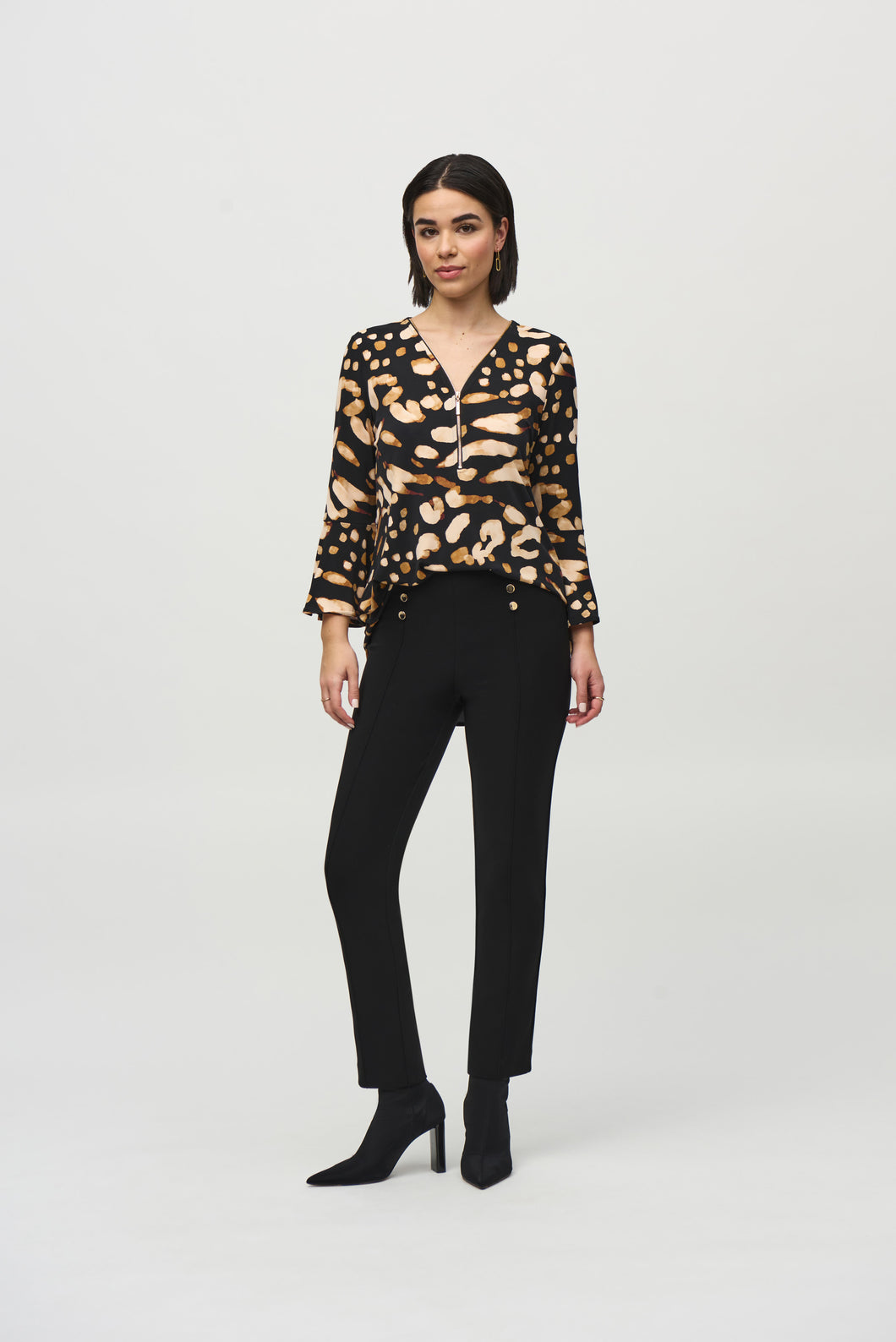 Joseph Ribkoff - Animal Print Top