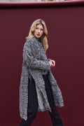 Noen - Grey Long Line Jacket