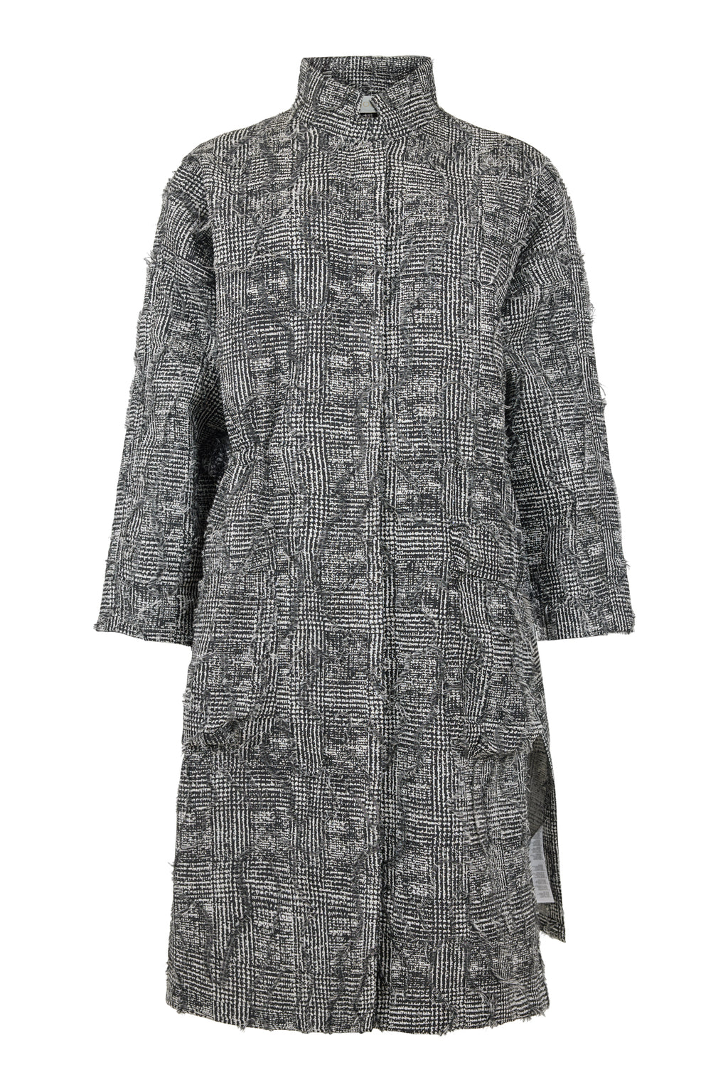Noen - Grey Long Line Jacket